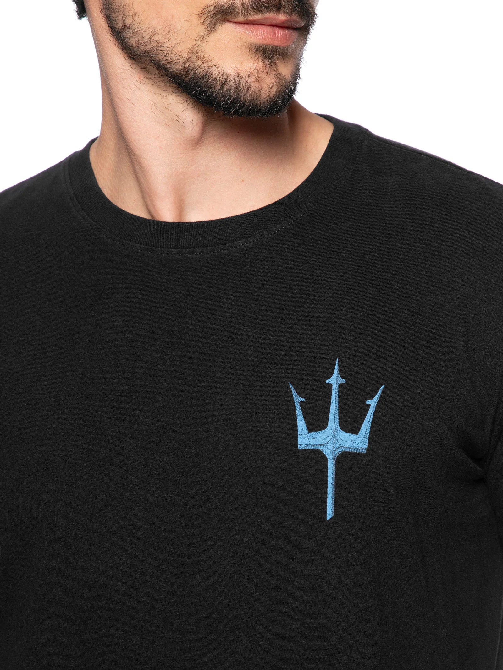 Camiseta Slim Vintage Tridente Madeira